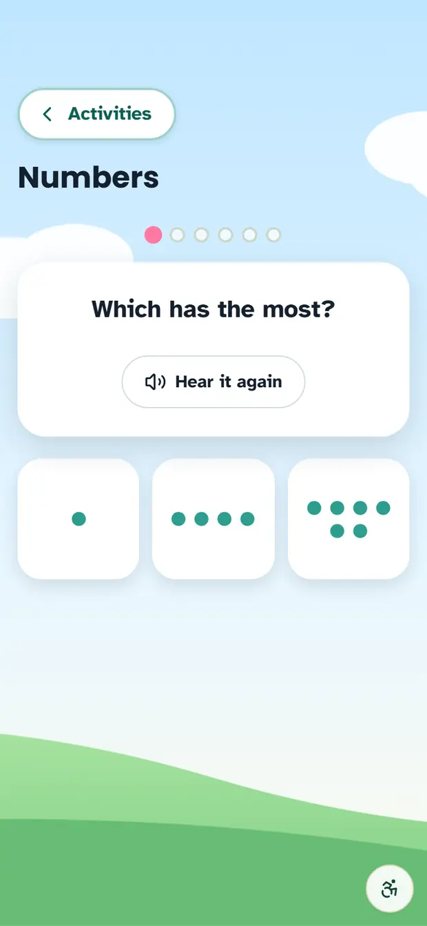 The Numbers game asking how many